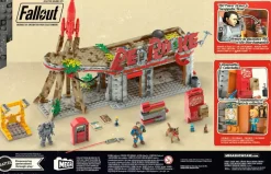 Fallout - Red Rocket Truck Stop MEGA Building Block Construction Set (824 Pieces)