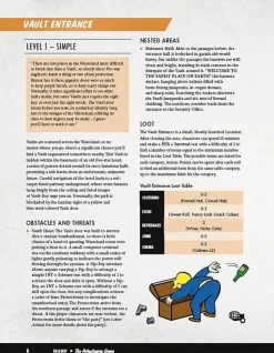 Fallout - The Roleplaying Game Map Pack 1 Vault Poster Maps