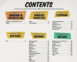 Fallout - The Roleplaying Game Wanderer's Guide Book Hardcover Book
