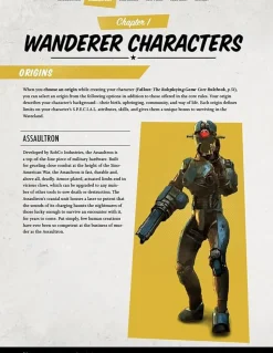 Fallout - The Roleplaying Game Wanderer's Guide Book Hardcover Book