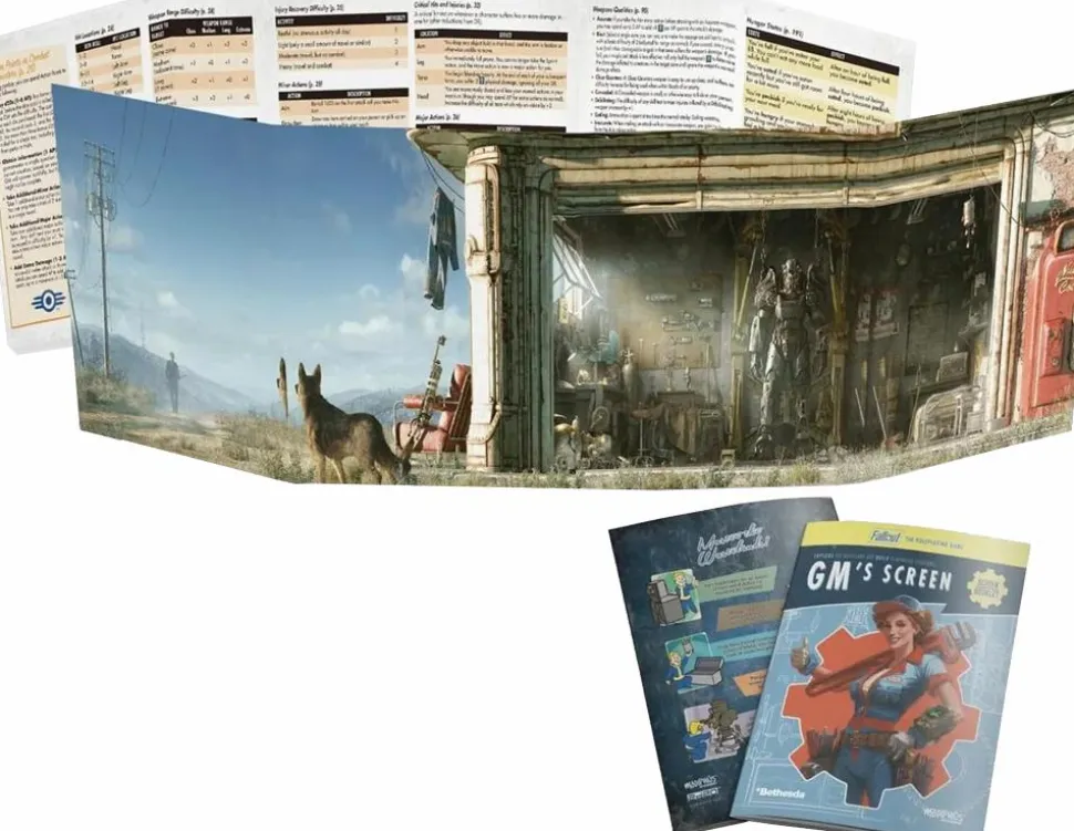 Fallout - The Roleplaying Game GM's Screen Booklet