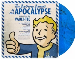 Fallout - The Soothing Sounds Of The Apocalypse Presented By Vault-Tec LP Vinyl Record (Blue Smoke Coloured Vinyl)