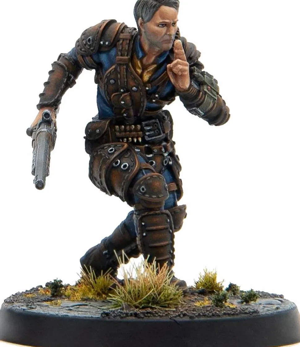 Fallout: Wasteland Warfare - Legends of Vault 76 Unpainted Multi-Part Resin Miniatures 3-Pack