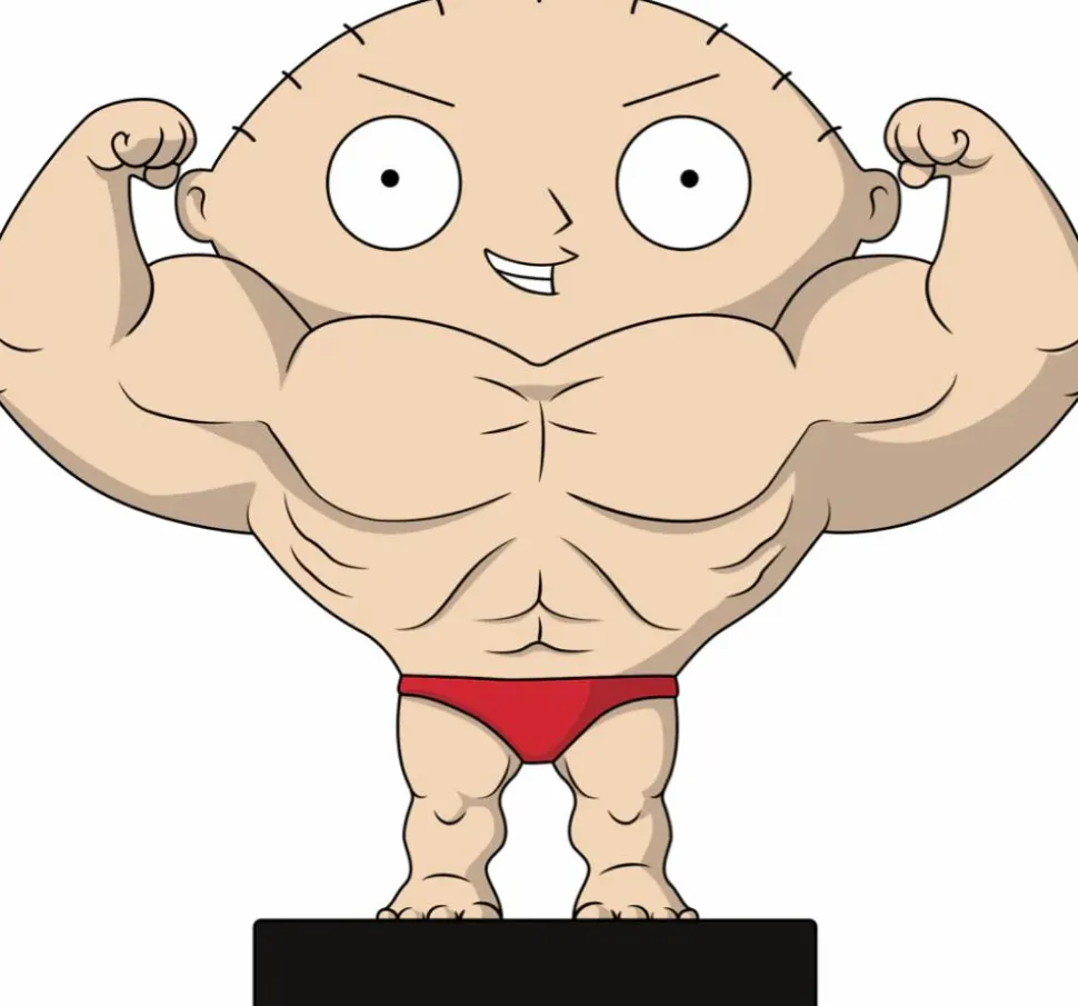 Family Guy - Swole Stewie 3.5" Vinyl Figure