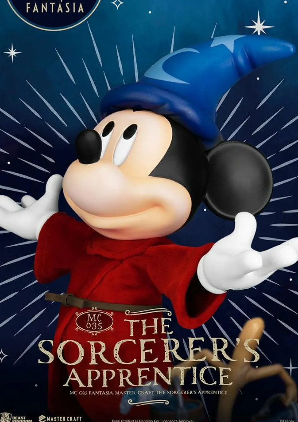 Fantasia - Mickey Mouse The Sorcerers Apprentice Master Craft 15” Statue