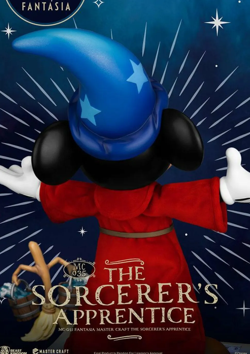 Fantasia - Mickey Mouse The Sorcerers Apprentice Master Craft 15” Statue
