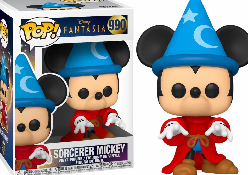 Fantasia - Sorcerer Mickey 80th Anniversary Pop! Vinyl Figure