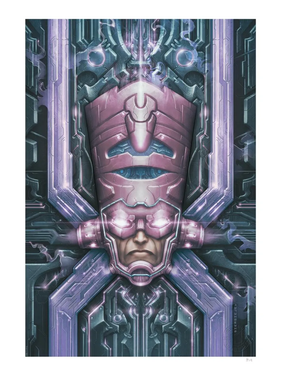 Fantastic 4 - Galactus Fine Art Print by Mariusz Siergiejew