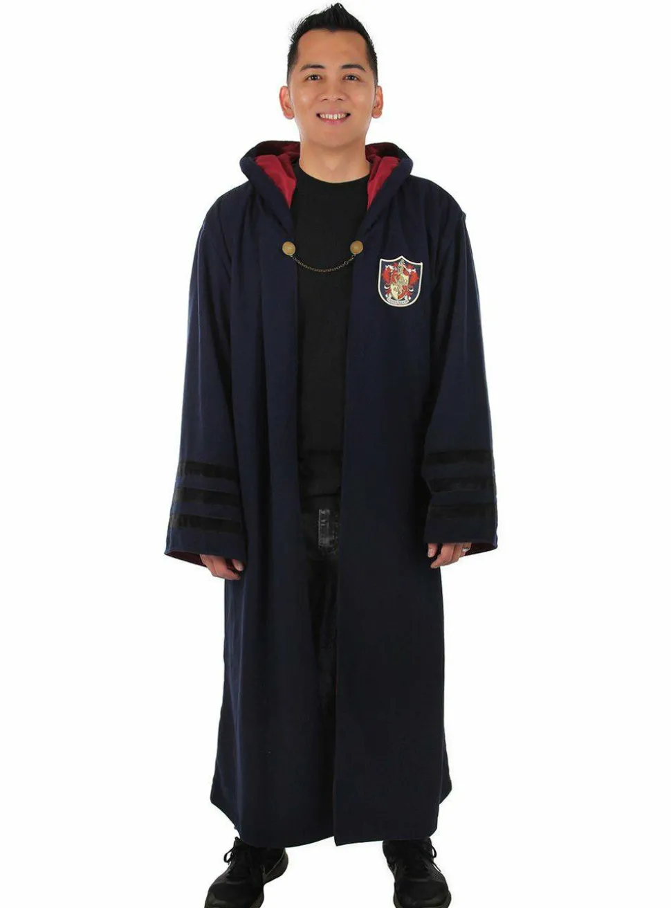 Fantastic Beasts 2: The Crimes of Grindelwald - Gryffindor Vintage Hogwarts Robe Adult Costume Replica (One Size Fits Most)
