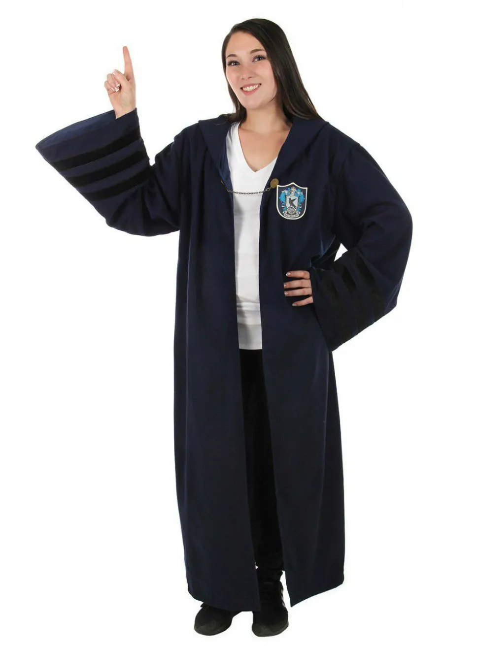 Fantastic Beasts 2: The Crimes of Grindelwald - Ravenclaw Vintage Hogwarts Robe Adult Costume Replica (One Size Fits Most)