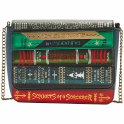 Fantastic Beasts 3: The Secrets of Dumbledore - Magical Books 7” Faux Leather Crossbody Bag