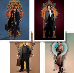 Fantastic Beasts and Where to Find Them - Art Print Set 3