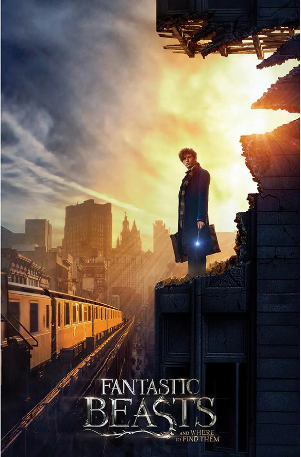 Fantastic Beasts and Where to Find Them - Amid The Rubble 27” x 40” Art Print