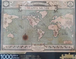 Fantastic Beasts and Where to Find Them - Mappa Mundi Map 1000pc Jigsaw Puzzle