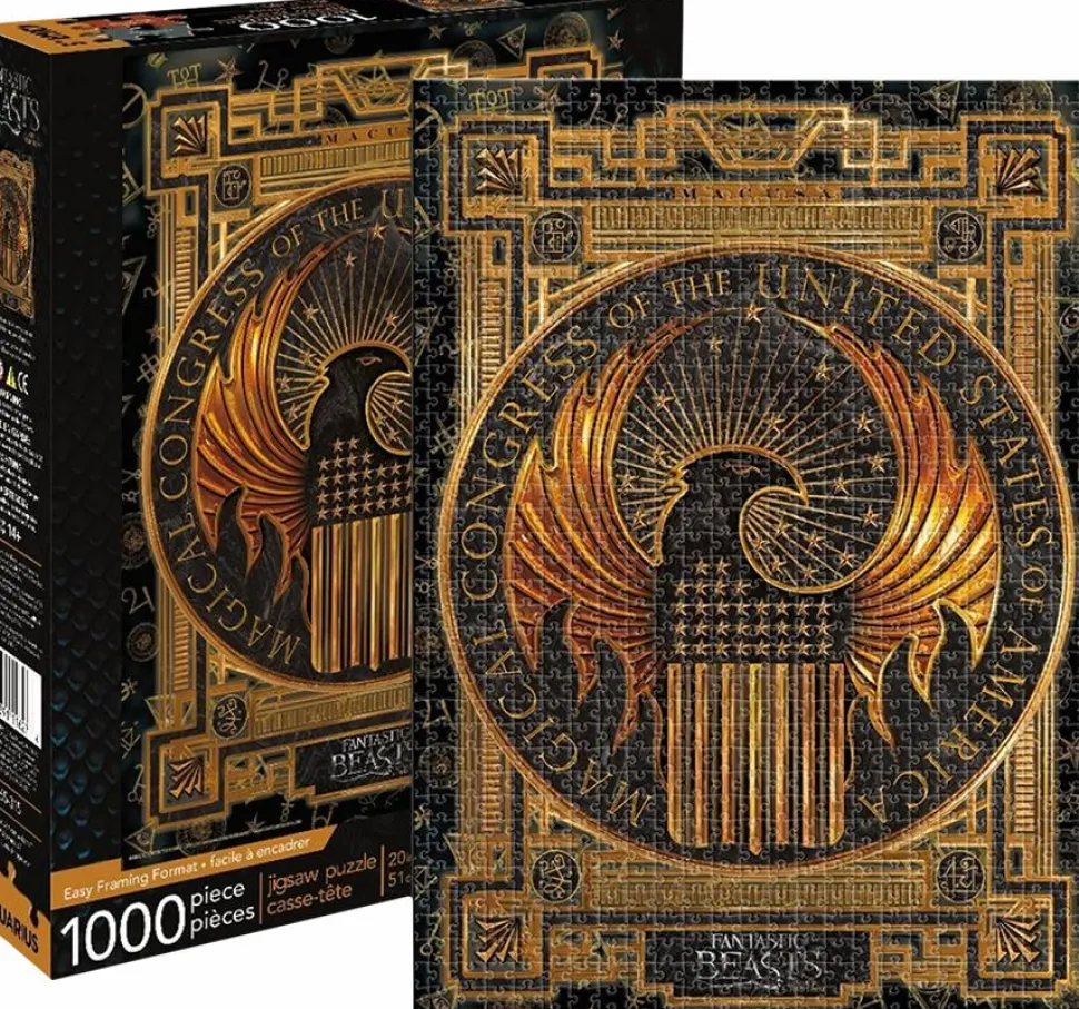 Fantastic Beasts and Where to Find Them - Magical Congress of the United States of America 1000pc Jigsaw Puzzle
