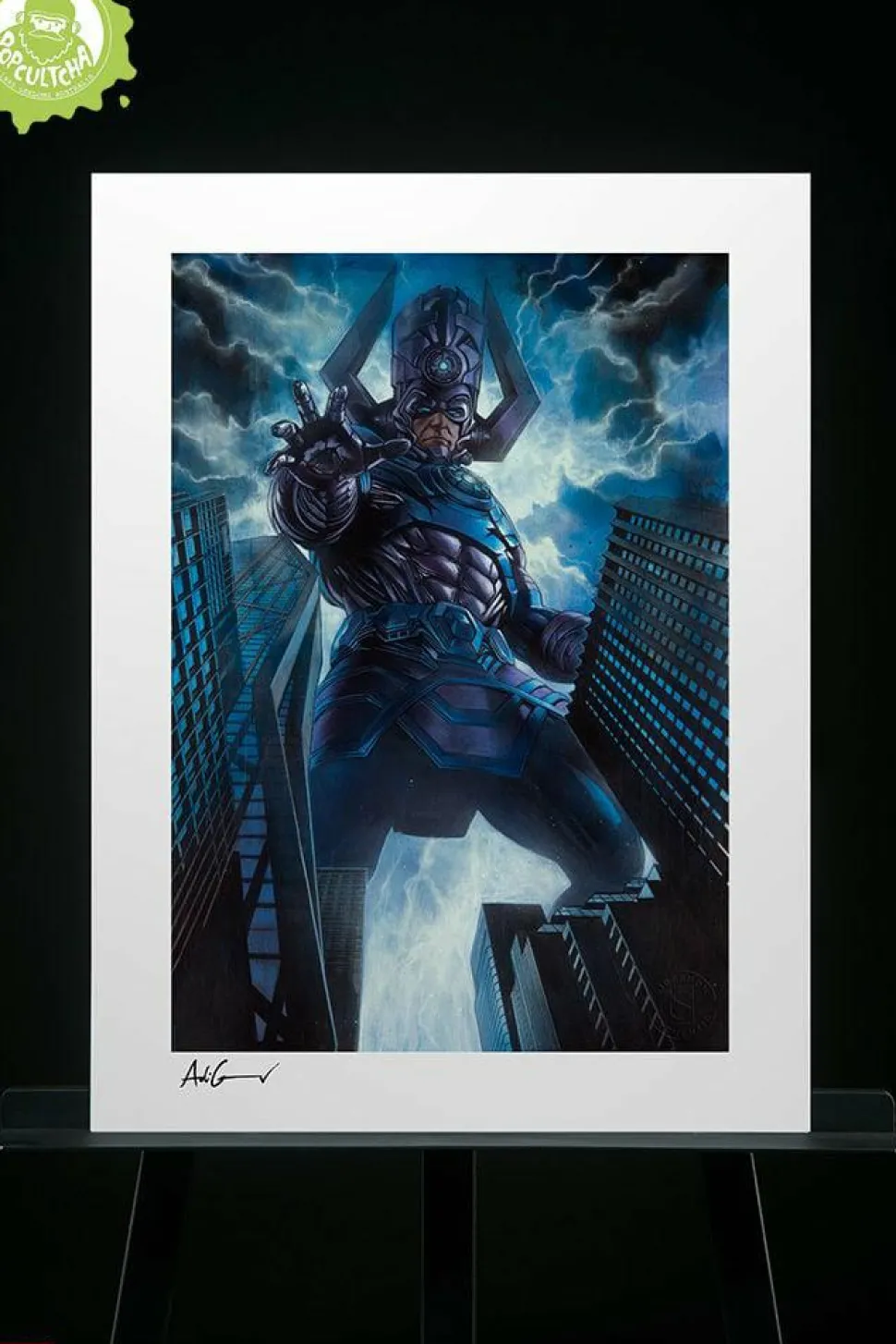 Fantastic Four - Galactus Fine Art Print by Adi Granov