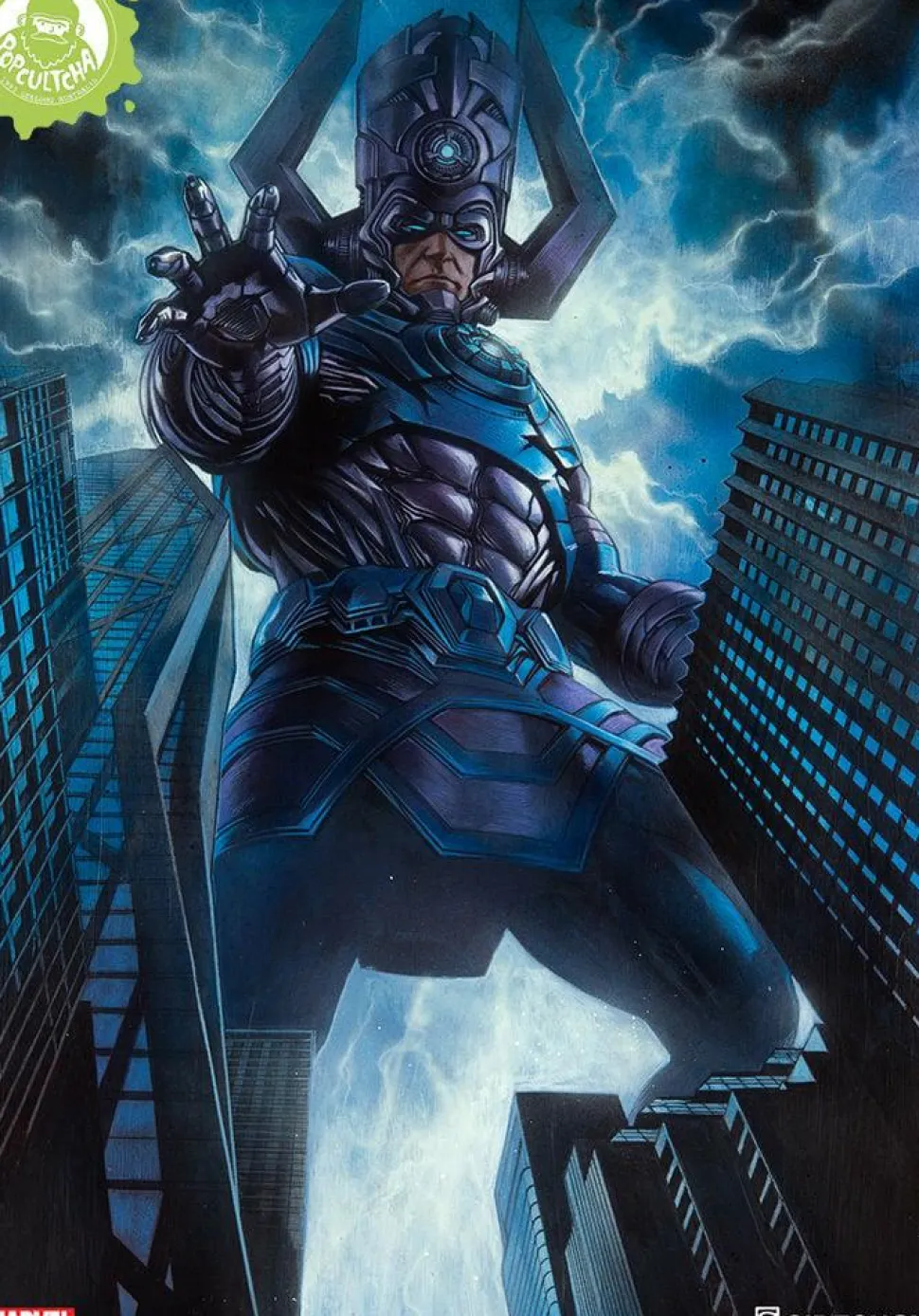 Fantastic Four - Galactus Fine Art Print by Adi Granov