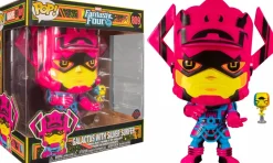 Fantastic Four - Galactus with Silver Surfer Blacklight 10” Pop! Vinyl Figure