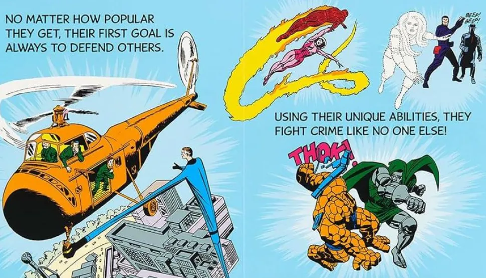 Fantastic Four - My Mighty Marvel First Book Hardcover Board Book