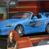 Fast & Furious - 2001 Honda S2000 1/24th Scale Die-Cast Vehicle Replica