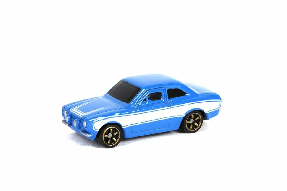 Fast & Furious - Dom's Charger (Daytona), Brian's Toyota Supra and Brian's Ford Escort Nano Hollywood Rides 1.5" Die-Cast Vehicle Replica 3-Pack