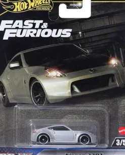 Fast & Furious - Nissan 370Z Hot Wheels Premium Real Riders 1/64th Scale Die-Cast Vehicle Replica