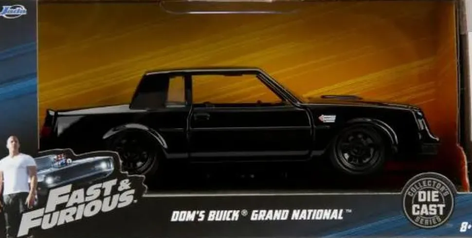 Fast and Furious - Dom's 1987 Buick Grand National 1/32 Scale Die-Cast Vehicle Replica