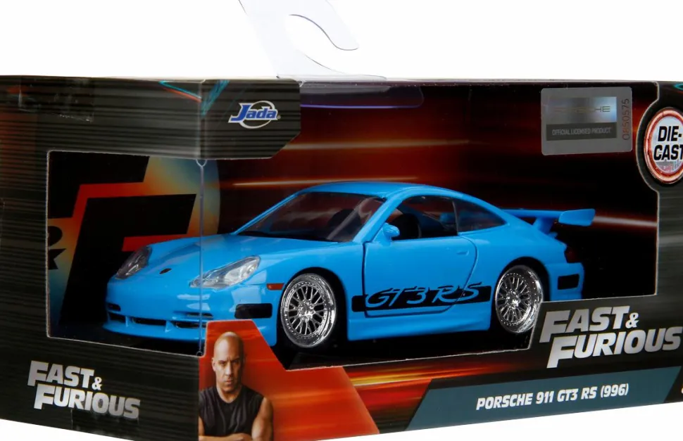 Fast Five - Porsche 911 GT3 RS (996) 1/32 Scale Die-Cast Vehicle Replica