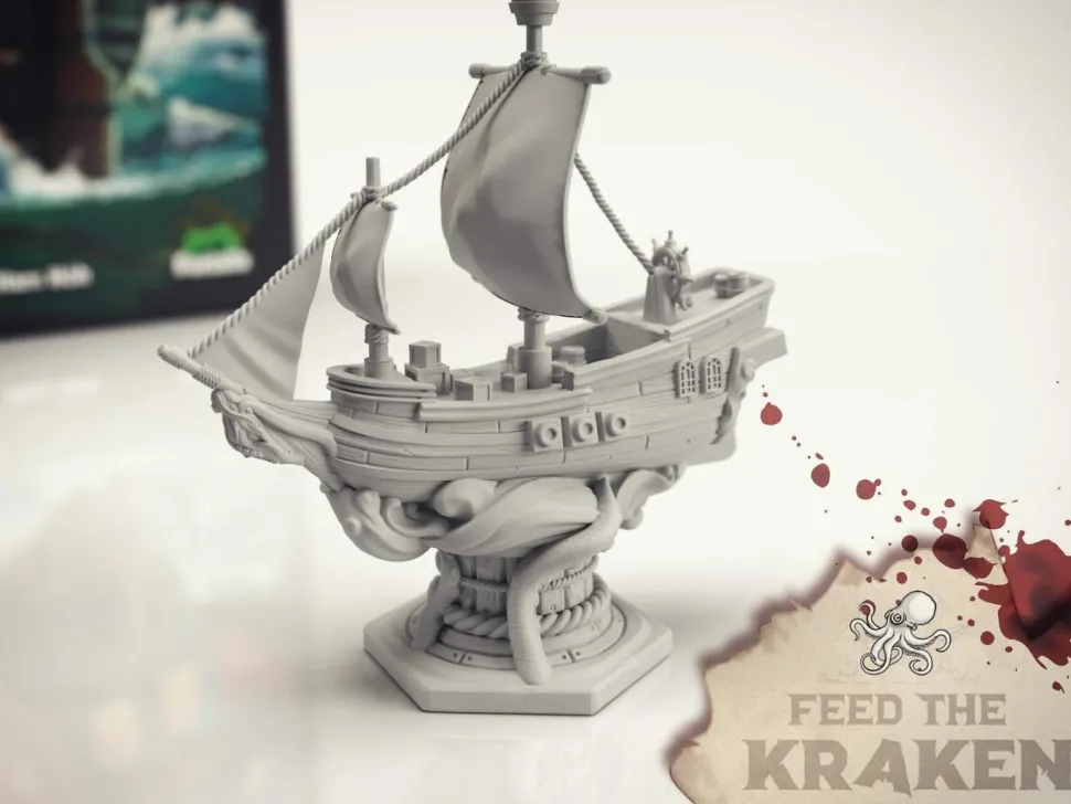 Feed the Kraken - Board Game