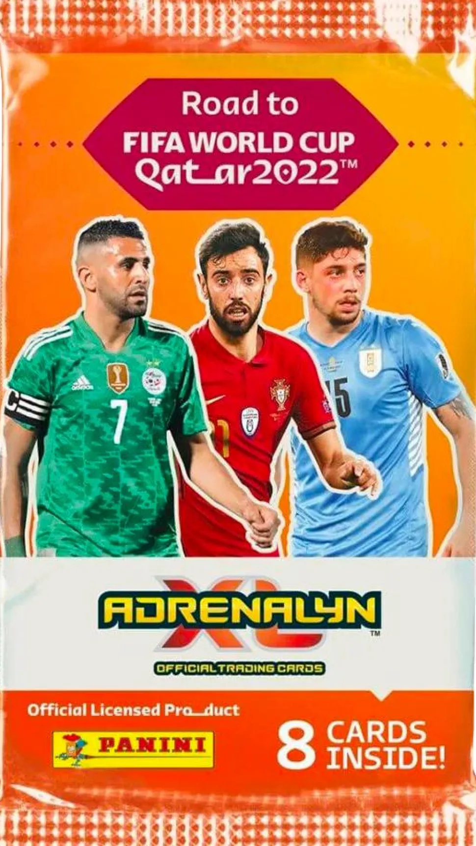 FIFA Football (Soccer) - 2022 Panini FIFA 365 Adrenalyn XL Road to FIFA World Cup Qatar Soccer Trading Cards Pack (8 Cards)