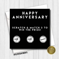Filthy Sentiments - Happy Anniversary Card