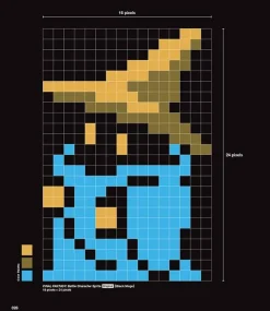 Final Fantasy - FF Dot: The Pixel Art of Final Fantasy Hardcover Book