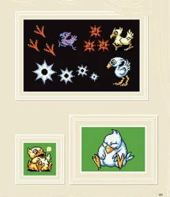 Final Fantasy - FF Dot: The Pixel Art of Final Fantasy Hardcover Book