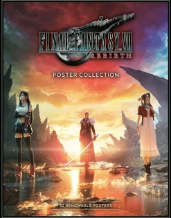 Final Fantasy VII Rebirth - Poster Collection Paperback Book