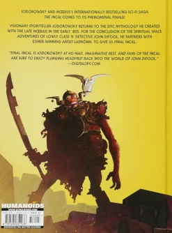 Final Incal by Jodorowsky & Ladronn Hardcover Book