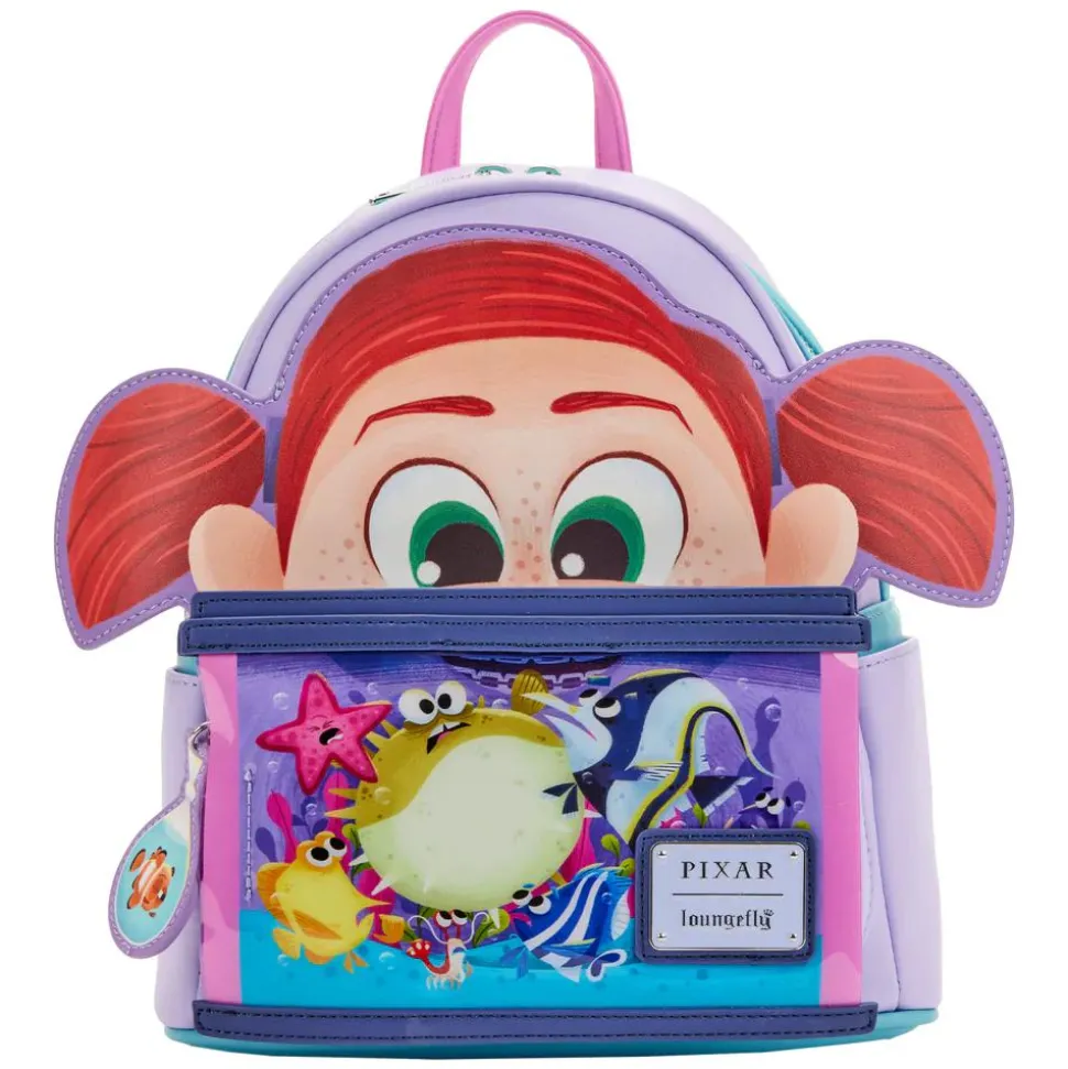 Finding Nemo - Darla 10” Faux Leather Mini Backpack