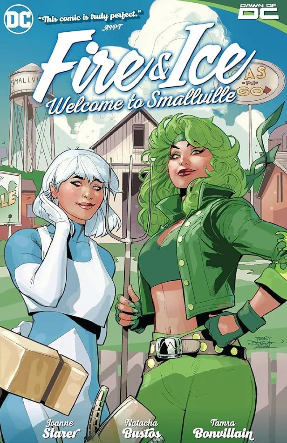 Fire & Ice: Welcome Smallville (Dawn of DC) by Joanne Starer Trade Paperback Book