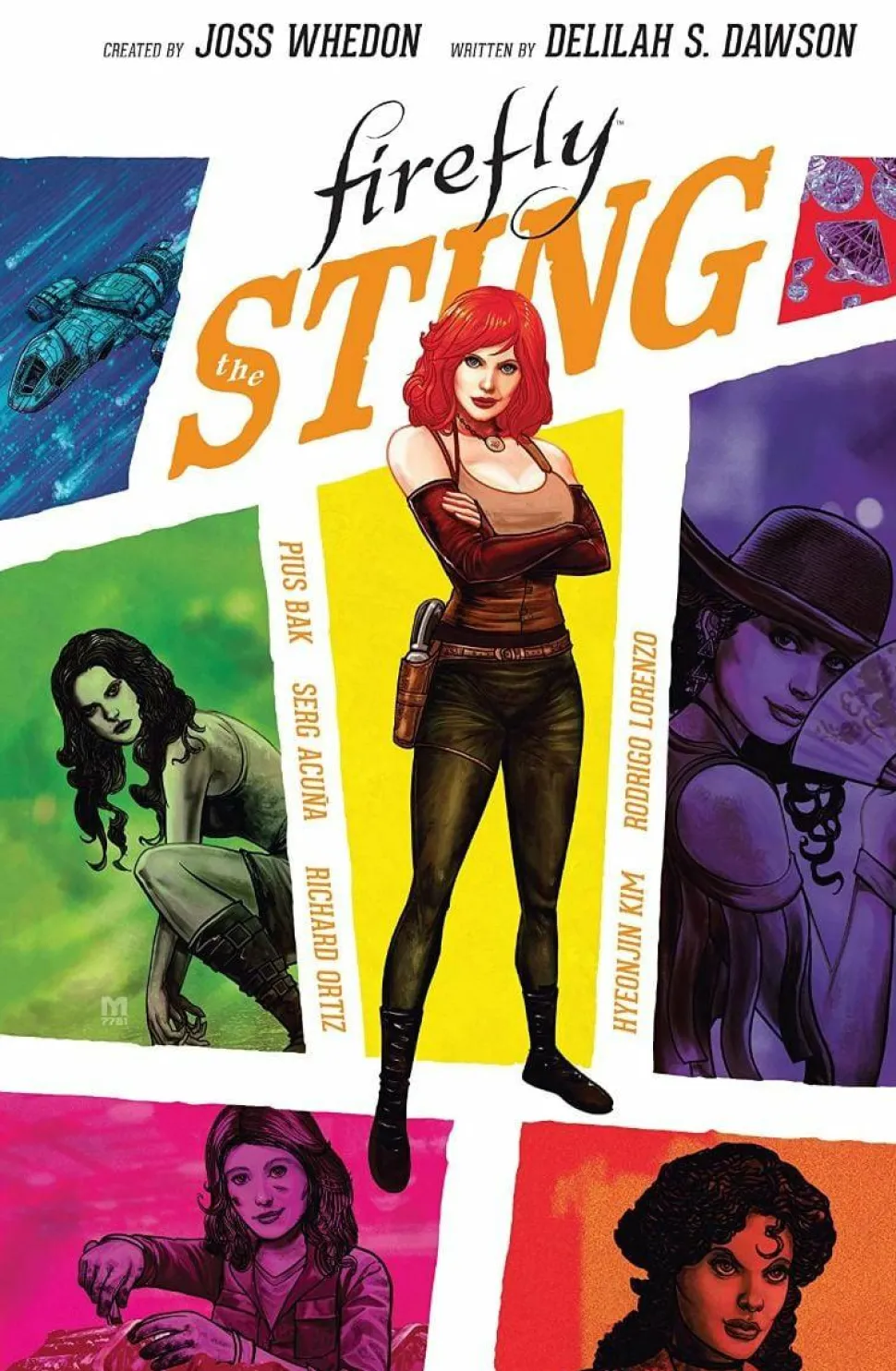 Firefly - The Sting by Delilah S. Dawson Hardcover Book