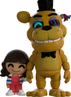Five Nights at Freddy’s (2023) - Abby & Golden Freddy 4.5" Vinyl Figure