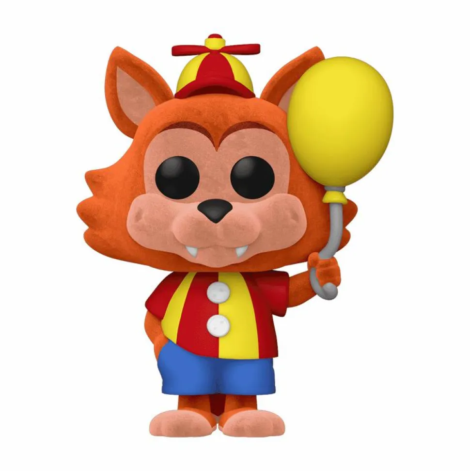 Five Night’s at Freddy’s - Balloon Foxy Flocked Pop! Vinyl Figure & T-Shirt Box Set