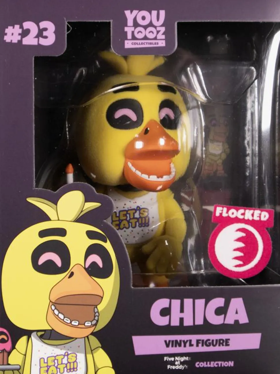 Five Nights at Freddy's - Chica Flocked 4" Vinyl Figure