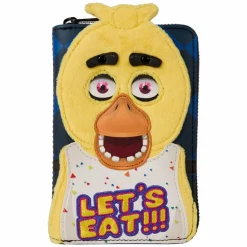Five Nights at Freddy's - Chica Plush Cosplay 4" Faux Leather Zip-Around Wallet
