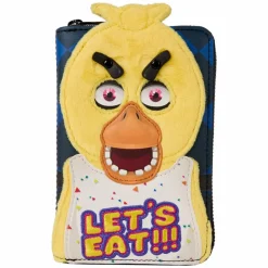 Five Nights at Freddy's - Chica Plush Cosplay 4" Faux Leather Zip-Around Wallet