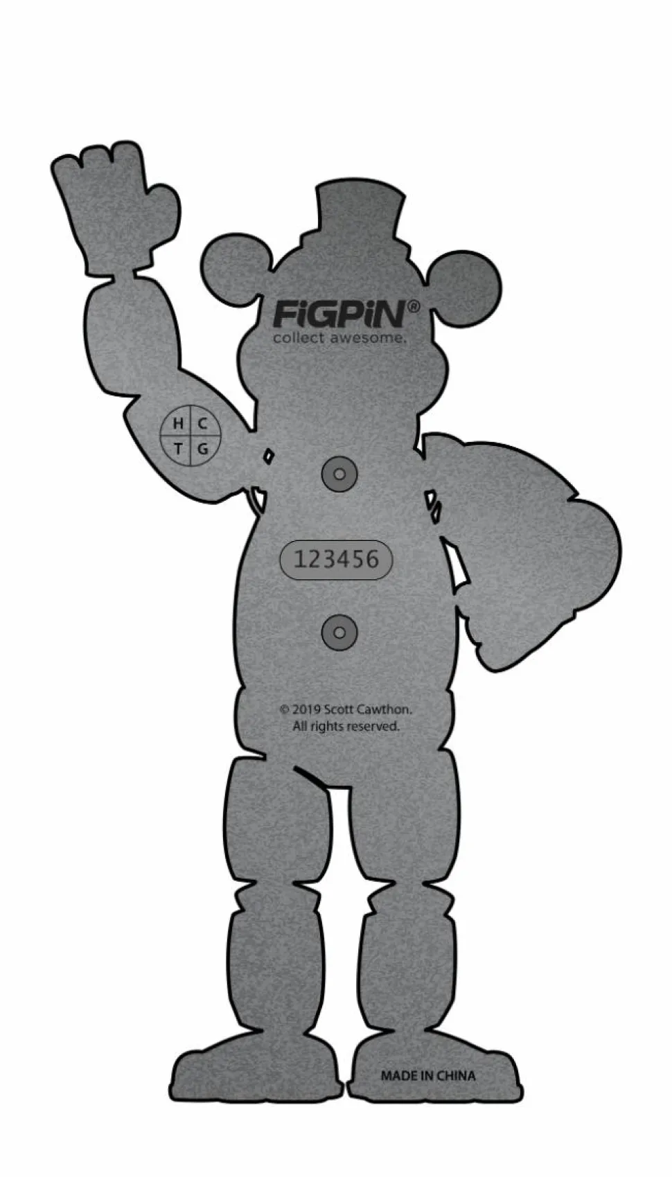 Five Nights at Freddy's - Freddy Fazbear FiGPiN Enamel Pin
