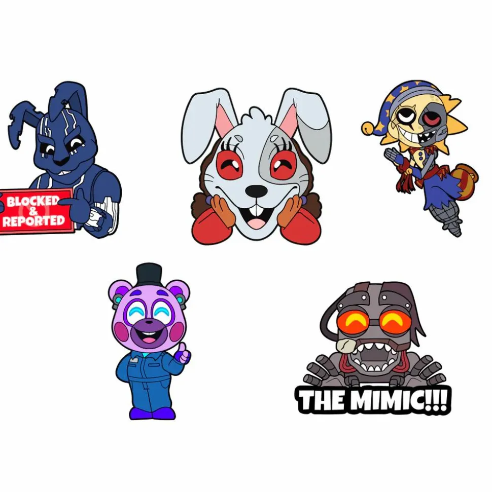 Five Nights at Freddy's - FNAF Ruin Enamel Pin Set