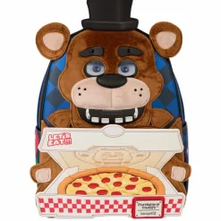 Five Nights at Freddy's - Freddy Fazbear Plush Cosplay Lenticular 11" Faux Leather Mini Backpack