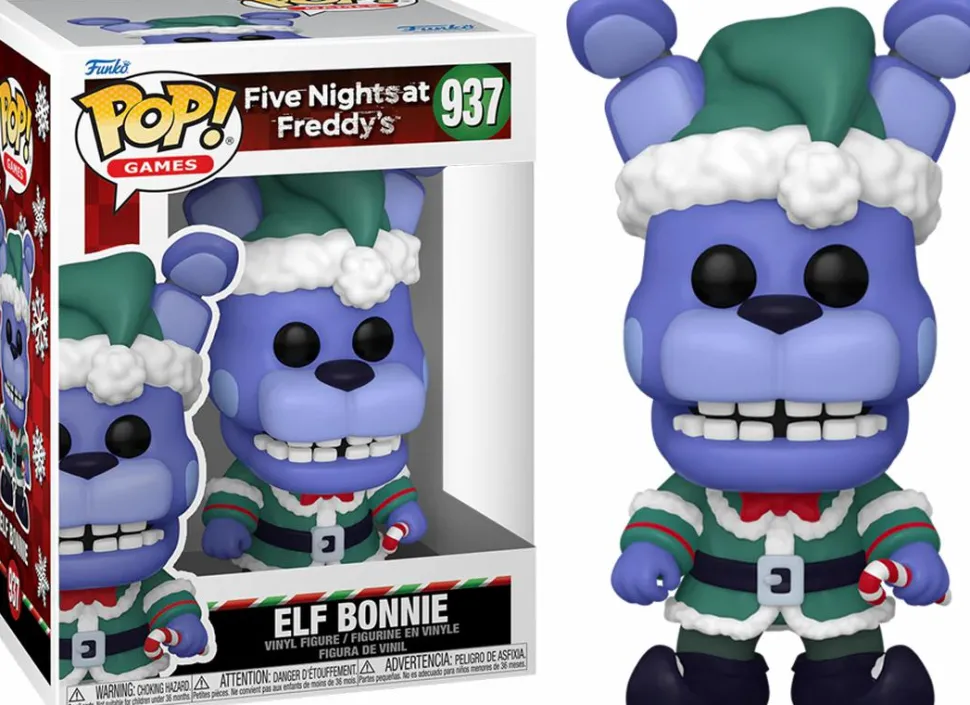 Five Nights at Freddy's - Holiday Elf Bonnie Pop! Vinyl Figure