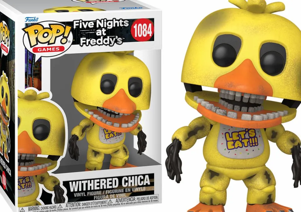 Five Nights at Freddy's - Withered Chica Pop! Vinyl Figure