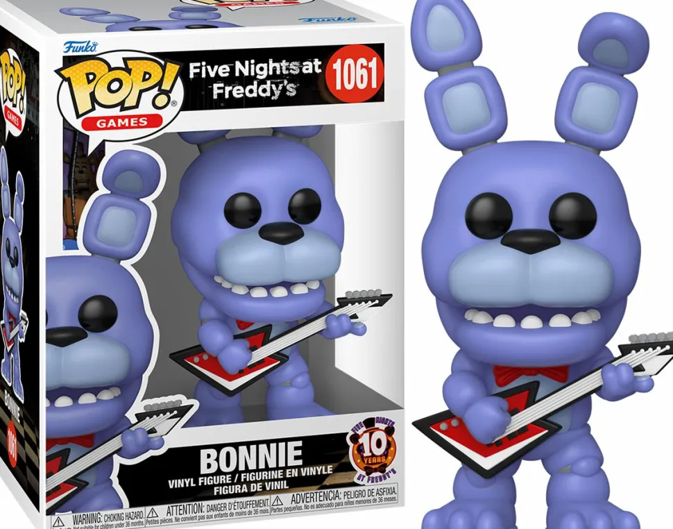 Five Nights at Freddy's: 10th Anniversary - Bonnie with Guitar Pop! Vinyl Figure