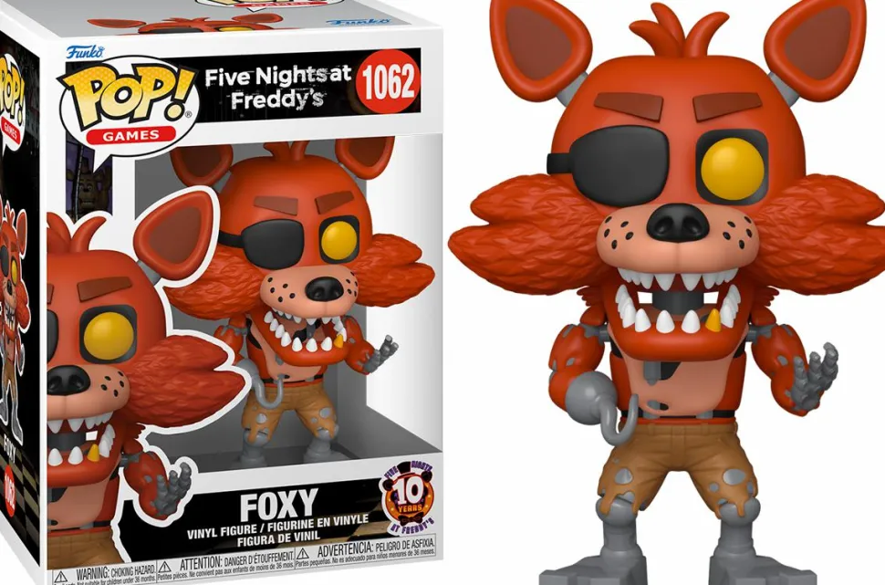 Five Nights at Freddy's: 10th Anniversary - The Twisted Ones Pop! Vinyl Bundle (Set of 4)